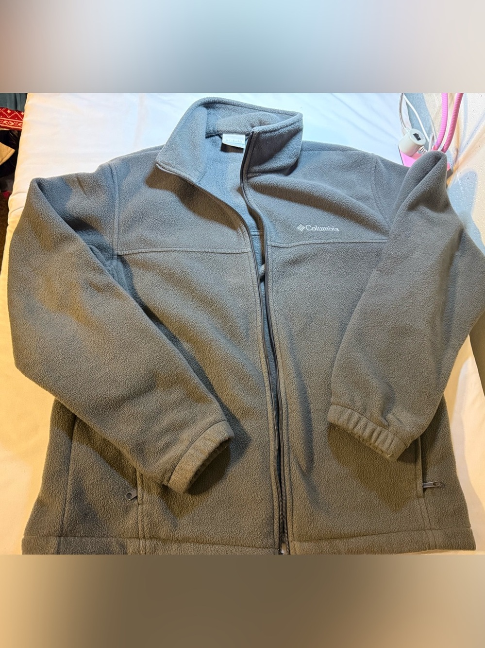 Columbia Gray Fleece Jacket Kids